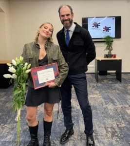 Jessica Shy (Džesika Šyvokaitė), Justinas Burokas, Psichologijos akademija. Psichologijos studijos.